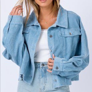 Princess Polly Corduroy Cropped Jacket